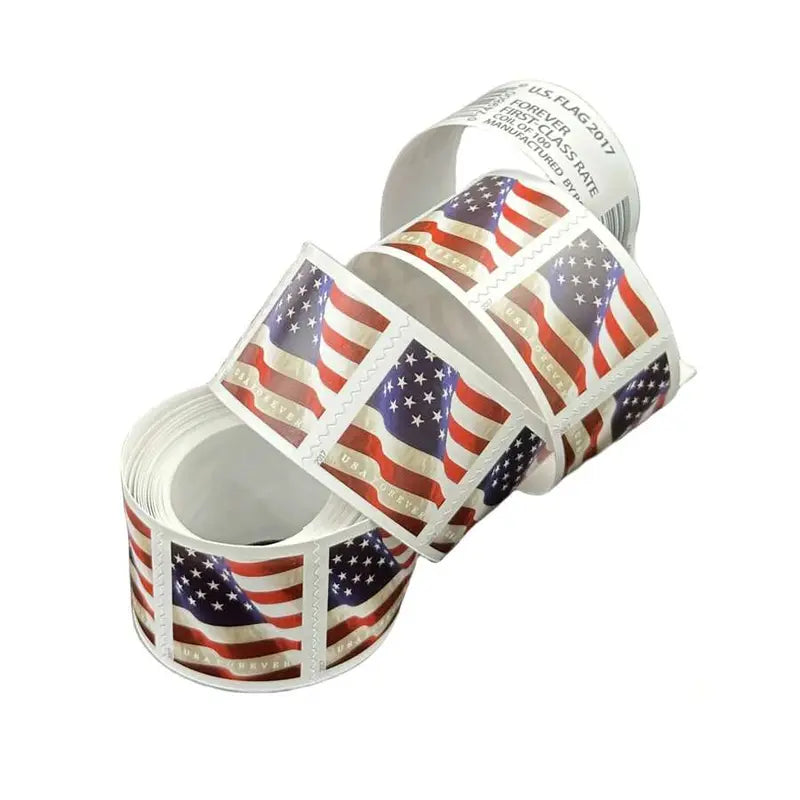 Flag label (Roll Of 100) | Suitable For Mailing Greeting Cards And Letters